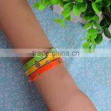 Wholesale Can be Slided With Slide Charms PU Leather Bracelet thumbnail-2