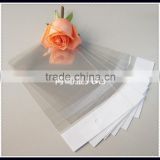 clear plastic opp bag with self adhesive seal