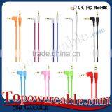 Factory Directly Sell 3.5 mm Male to Male Audio Video AUX Car Cables thumbnail-1