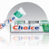 choice toothpaste