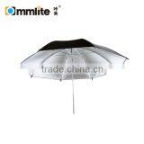 Commlite Durable 40 Inch Black And Silver Photo Studio Reflective Umbrella thumbnail-1