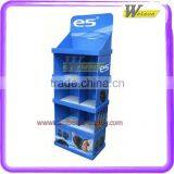 Promotion Compartment Paper Floor Supermarket Display Stand thumbnail-6
