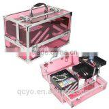 Red Luxury Acrylic Make up Box With Drawer