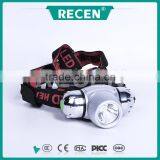 Alloy Material Anti-rain Rechargeable IP57 LED Explosion Proof Headlamp for Camping