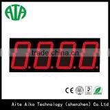 0.54 inch red 4 digit 7 segment led display