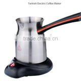 Hot Sale Electric Stainless Steel Turkish Coffee Maker With Anti-overflow Function