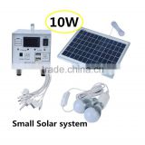 Small solar energy system with LED light for indoor/outdoor MND-SL1210