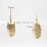 Indian Gold Plated Necklace Set Light Weight Gold Necklace Set thumbnail-6