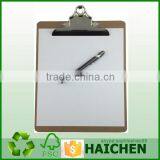 Office Wood Clipboard With Butterfly Clip thumbnail-2