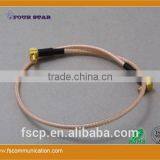 RG316 Cable Assembly With MCX Male Right Angle Connector At One Side thumbnail-2