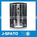 Luxury Living Room Furniture Hangzhou Italian Whirlpool Aluminum Frame Glass Sliding Door Round Home Steam Room thumbnail-6