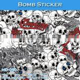 HD-085 CARLIKE Air Bubble Free Removable Sticker Bomb Foil Wrap Car thumbnail-6