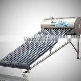 200L Non-Pressurized Home Solar Water Heater with round pipe frame