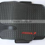 Heavy Duty Rubber Car Floor Mats 5pc Front Rear in Black All Weather for Mazda 3 thumbnail-2
