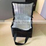 Portable Double Handles Customized 210D Polyester Thermal Insulated Freezer Bag With Front Pocket Quality Choice thumbnail-4