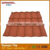 Spanish Red Cheap Metal Roof Tiles, Stone Coated Metal Roof Tile thumbnail-2