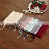 wholesales fashion solid color 100% best silk pillowcases for hair