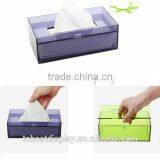Colored Shenzhen Factory Acrylic Tissue Box,acrylic Napkin Holder