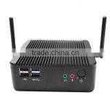Barebone System Bay Trail J1800 2 Ethernet Mini pc 12v Partaker 2.41GHZ Turo 2.58GHZ thumbnail-6