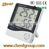 Hot Sell LCD HTC-1 Digital Thermo Hygrometer With Time Alarm thumbnail-1