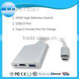 NEW Products USB 3.1 Type C Male To 3 Ports thumbnail-2