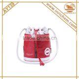 Korean Fashion Candy Color Drawstring Backpack Bucket Bag thumbnail-3