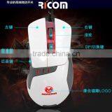 Wired Gaming Mouse 6D 6 Button Nylon Braided Cable Best Quality Best Design Cheap Gaming Mouse--GM05--Shenzhen Ricom thumbnail-4