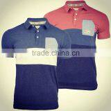 High Quality Yarn Dyed Polo Tshirt Mens thumbnail-1
