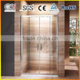Straight 2 fixed and 2Sliding frame Shower door EX-502