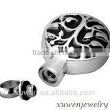 Black Enamel Tree of Life 316l Stainless Steel Cremation Pendant Keepsake Items thumbnail-3