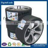 Adhesive Auto Tyre Lable Sticker With Any Size, Shape, Color and Material