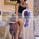 Fashionable Handmade Lady's Backpack thumbnail-5