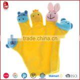 Wholesale Customized Velvet Finger Animal Hand Puppet Play Learn Story Toy thumbnail-2
