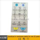 Embossed Button Membrane Silk Screen Microwave Membrane Overlay thumbnail-1
