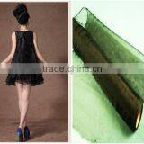 Very Shiny Black Organdy From Jiaxing Shengrong,china