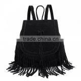 Women Casual Backpack Patent Leather Tassel Shoulder Bags Backpacks Girls' School Bag thumbnail-4