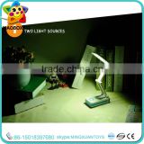 Small gift items battery led table lamp led plastic toy