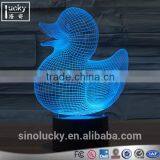 3D Laser Color Changing Indoor Acrylic LED Night Light thumbnail-1