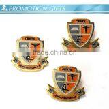 Decorative Artifacts High Quality Painted Metal Shield Badge