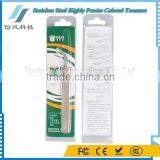 BST-158A Highly Precise Stainless Steel Curved Tweezers Tool Dark Gray thumbnail-3