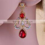 2015 Hot Sale Red Crystal Alloy Earrings thumbnail-5