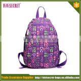 Vivisecret Rolling Travel Flower 2016 Fashion Women Back Pack thumbnail-2