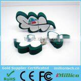 Custom Pvc Leaf Shape Usb Pendrive Cute Usb Thumb Drive,usb Stick 4GB Accept Payapl