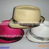 2012Newest Straw Fedora Hat. Straw Hat thumbnail-1