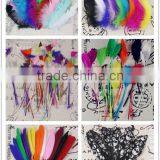 Colourful Goose Feather for Decoration thumbnail-1