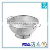 Stainless Steel Rice Colander With Handle thumbnail-1