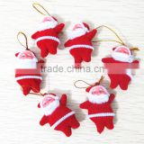 Christmas Tree Decoration Red and white snowman hanging