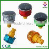 LED Solar Powered Temporary Road Light Used on Guardrail thumbnail-6