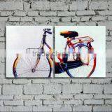 New Designs Abstract Oil Paintings Bycicle thumbnail-4
