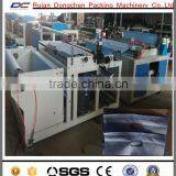 Non Woven Shoe Cabinet or Wardrobe Sheets Cutting Machine With Embossing